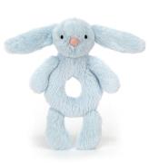 Jellycat Ringskallra - 18x8 cm - Bashful Bunny - Baby Blue