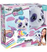 Airbrush Plush Gosedjur - DYI Panda