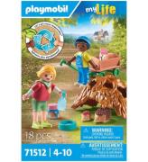 Playmobil My Life - VÃ¥rd av Igelkottsfamiljen - 71512 - 18 Delar