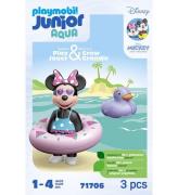 Playmobil Junior & Disney: Aqua - Minnies strandresa - 717