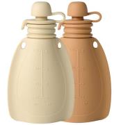 Mininor SmoothiepÃ¥sar - 2-pack - Silikon - 120 ml - Beige/Mat Ro