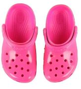 Crocs Sandaler - Classic+ Neon Highlighter Cg K - Rosa Crush