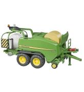 Bruder Arbetsmaskin - John Deere C441R Rundbalspress - 0203