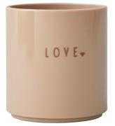 Design Letters Mugg - Tritan - Favourite - Beige