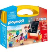 Playmobil City Life - Skola - BÃ¤rvÃ¤ska - 70314 - 29 Delar