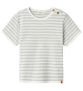 Lil' Atelier T-shirt - NmmJonas - Oyster Svamp/kokosmjölk