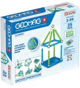 Geomag Magnetset - Classic+ Ã?tervunnet - 25 Delar