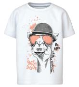 Name It T-shirt - NmmVanyo - Bright White/BÃ¤sta Dude