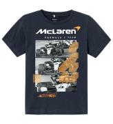 Name It McLaren T-shirt - NkmMateo - India Ink