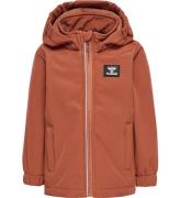 Hummel Softshelljacka m. Fleece - hmlMars - Koppar Brown