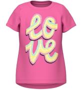 Name It T-shirt - NmfVix - Rosa Power/Love