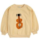 Bobo Choses Sweatshirt - Baby Akustisk Guitar - Light Yellow