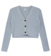 Hust and Claire Cardigan - Stickad - Rib - Patricia - Blue Lin