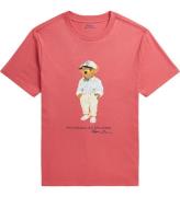Polo Ralph Lauren T-shirt - Röd m. Gosedjur