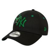 New Era Keps - 9Fyrtio - New York Yankees - Svart/Grön m. Dino