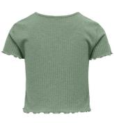 Kids Only T-shirt - Noos - KogNella - Hedge Green