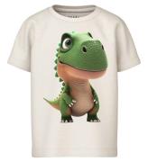 Name It T-shirt - NmmVoto - Jet Stream/Green Dino