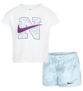 Nike Shortsset - Shorts/T-shirt - GlaciÃ¤r Blue