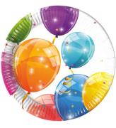 Decorata Party Kartongtallrikar - 8-pack - 23 cm - Sparkling Bal