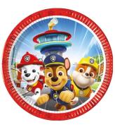 Decorata Party Kartongtallrikar - 8-pack - 19,5 cm - Paw Patrol