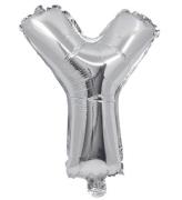 Decorata Party Folieballong - 32 cm - Y - Silver