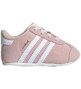 adidas Originals Innerskor - Gazelle Crib - Rosa/Vit