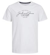 Jack Jones T-shirt - JjFerris - White/BIG Tryck