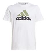 adidas Performance T-shirt - U BL 2 - Vit/GrÃ¶n