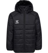 Hummel Vadderad jacka - HmlGo Quilted Huva - Svart