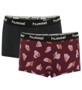 Hummel Hipstertrosor - hmlCarolina - 2-pack - Windsor Wine