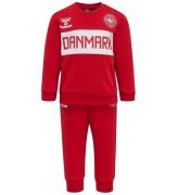 Hummel Sweatset - DBU - hmlGejst - RÃ¶d m. Logo