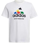 adidas Performance T-shirt - Tiro Nations - Vit