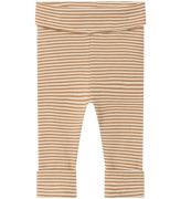 Name It Leggings - NbnBerro - Rib - Mandel