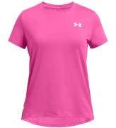 Under Armour T-shirt - Knockout - Rebel Rosa m. Logo RÃ¤nder