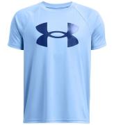 Under Armour T-shirt - Tech Big Logo - Horizon Blue/MÃ¶kenblÃ¥