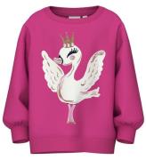 Name It Sweatshirt - NmfValona - lÃ¥ng - Raspberry Rose/Princess