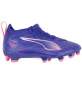 Puma Fotbollsskor - Ultra 5 Match FG/AG Jr - Lapis Lazuli/Vit