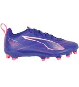 Puma Fotbollsskor - Ultra 5 Play FG/AG Jr - Lapis Lazuli/Vit