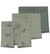 Name It Boxershorts - Noos - NmmTights - 3-pack - Agave Green