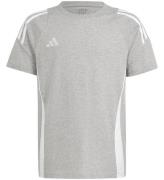 adidas Performance T-shirt - Tiro24 Swteey - GrÃ¥/Vit