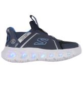 Skechers Blinkande Skor - HYPNO-Flash 2.0 - MarinblÃ¥/Svart