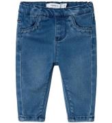 Name It Leggings - NbfSalli - Medium+ Blue Denim