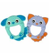 Playgro Bitringar - 2-pack - Hund & Kat