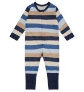 Hust and Claire Onesie - Ull/Bambu - Manu - Cloud Blue m. Storle