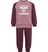 Hummel Sweatset - HmlHumming Crewsuit - Huckleberry