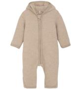 Huttelihut Overall - Ullfleece - Camel Melange m. Ã?ron