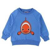 DYR Sweatshirt - Bellow - Fresh Blue m. Clown fisk