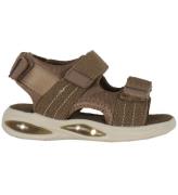 En Fant Sandal m. Velcro - Ekollon m. Ljus