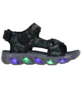 Skechers Sandaler m. Ljus - Hypno-Splash - Black