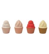 Liewood Cupcakes - 4-pack - Kate - Silikon - Rose Multi Mix